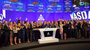 Kevin Fallon Rings NASDAQ Closing Bell